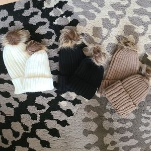 3 sets Mommy and Bag Hats